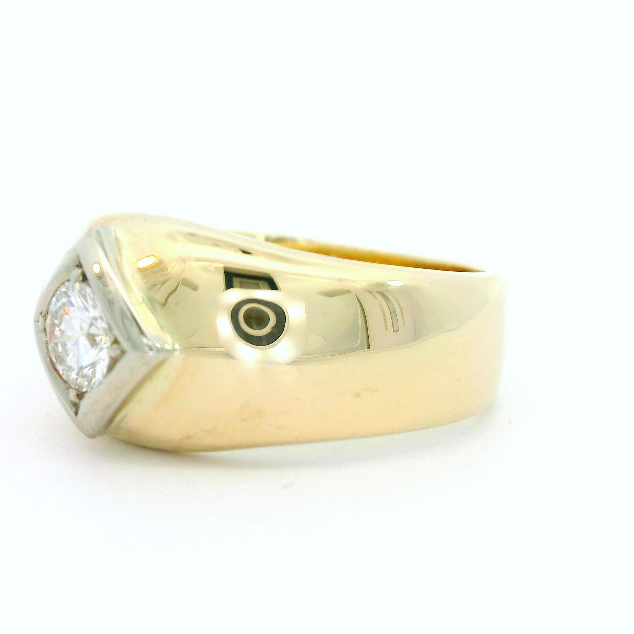 Ring 585 Gelbgold mit Brillant 0,45ct – Bild 5