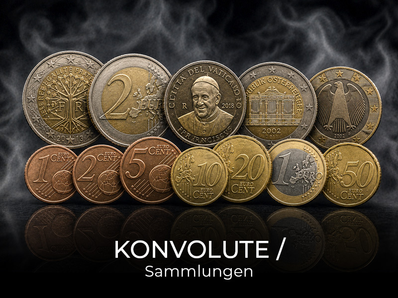 Two copper 2-Pfennig coins from the German Empire (1875), showing 'DEUTSCHES REICH' around a large '2' with leaves.